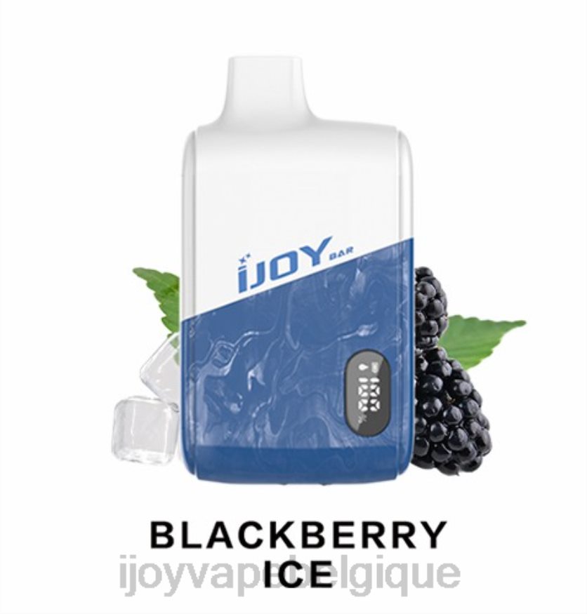 iJOY Bar IC8000 jetable 0N0DLT178 glace aux mûres | iJOY Vapes For Sale