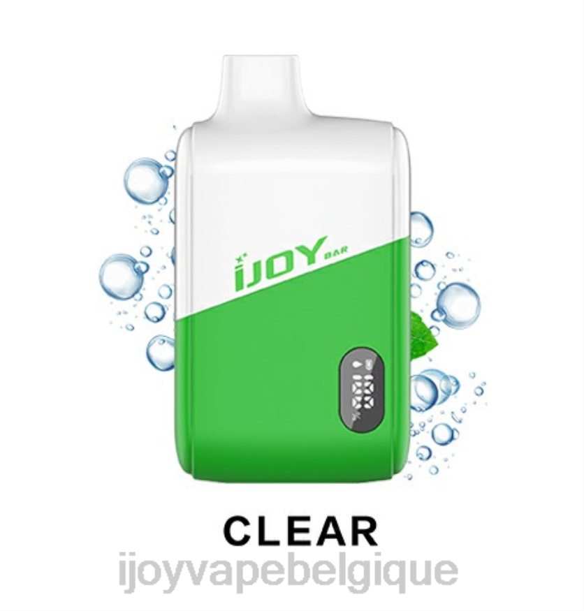 iJOY Bar IC8000 jetable 0N0DLT183 clair | iJOY Vape Flavors