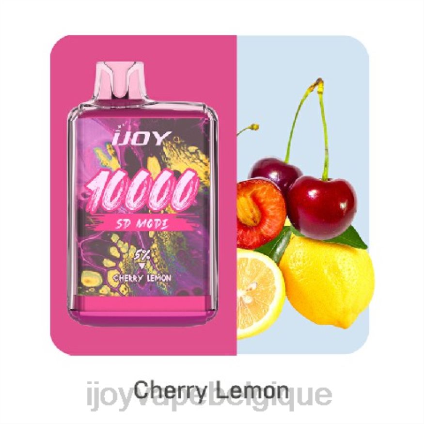 iJOY Bar SD10000 jetable 0N0DLT164 cerise citron | iJOY Vape Price