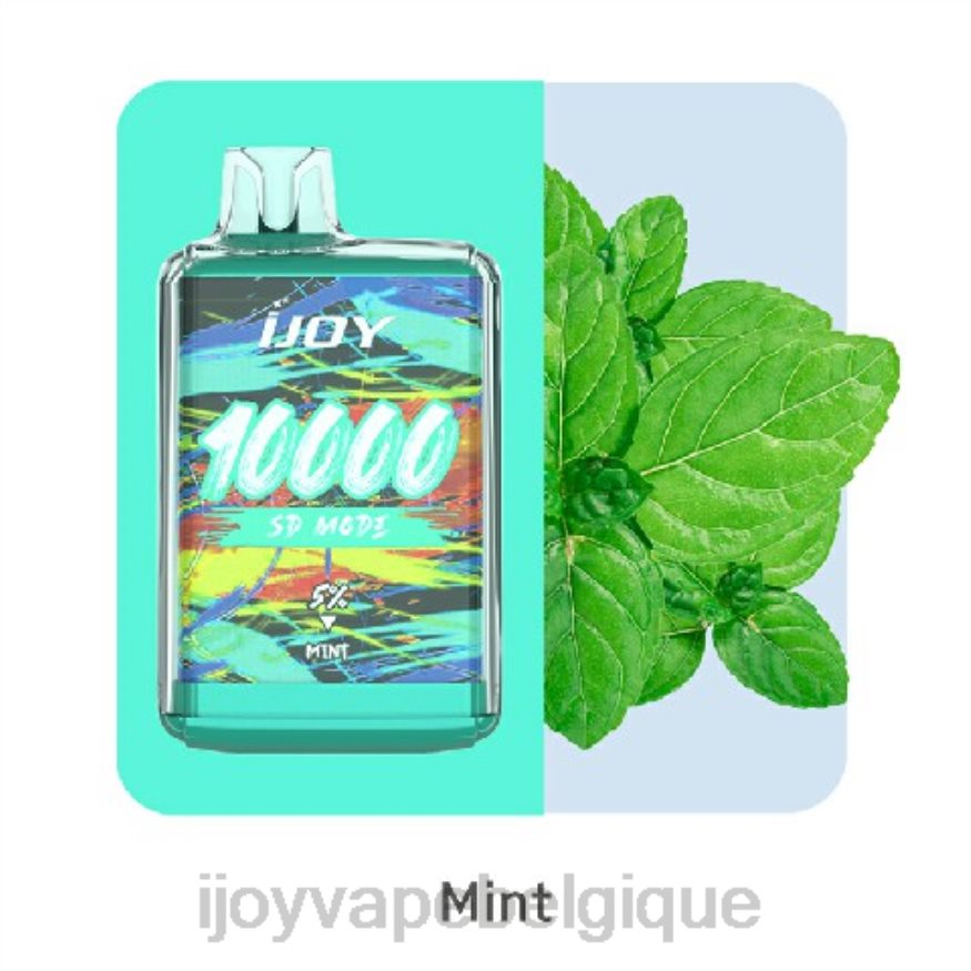 iJOY Bar SD10000 jetable 0N0DLT167 menthe | iJOY Store