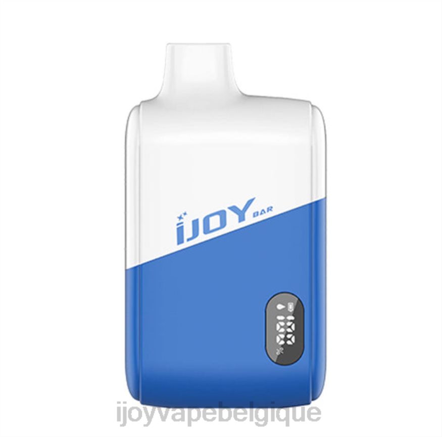 iJOY Bar Smart Vape 8000 bouffées 0N0DLT6 glace bleue | iJOY Best Flavor